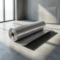 Film isolant thermique en tissu tissé d'aluminium anti-feu et anti-rayonnement avec motif rustique, garantie 1 an pour entrepôt
