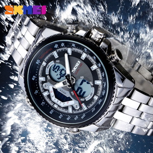 Di Vendita superiore Skmei 0993 Uomini Analogico Digitale di Allarme Choron Orologio Da Polso Relojes 3ATM Impermeabile Della Vigilanza di Sport - Product Image 3
