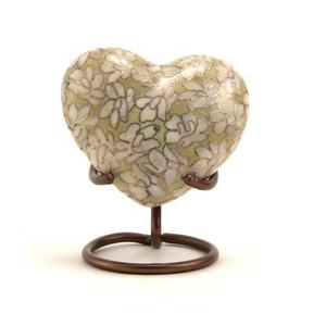 KHAN EXIMPO Floral Design Metal <b>Pet</b> <b>Keepsake</b> Urns with Stand Wholesale - Product Image 2