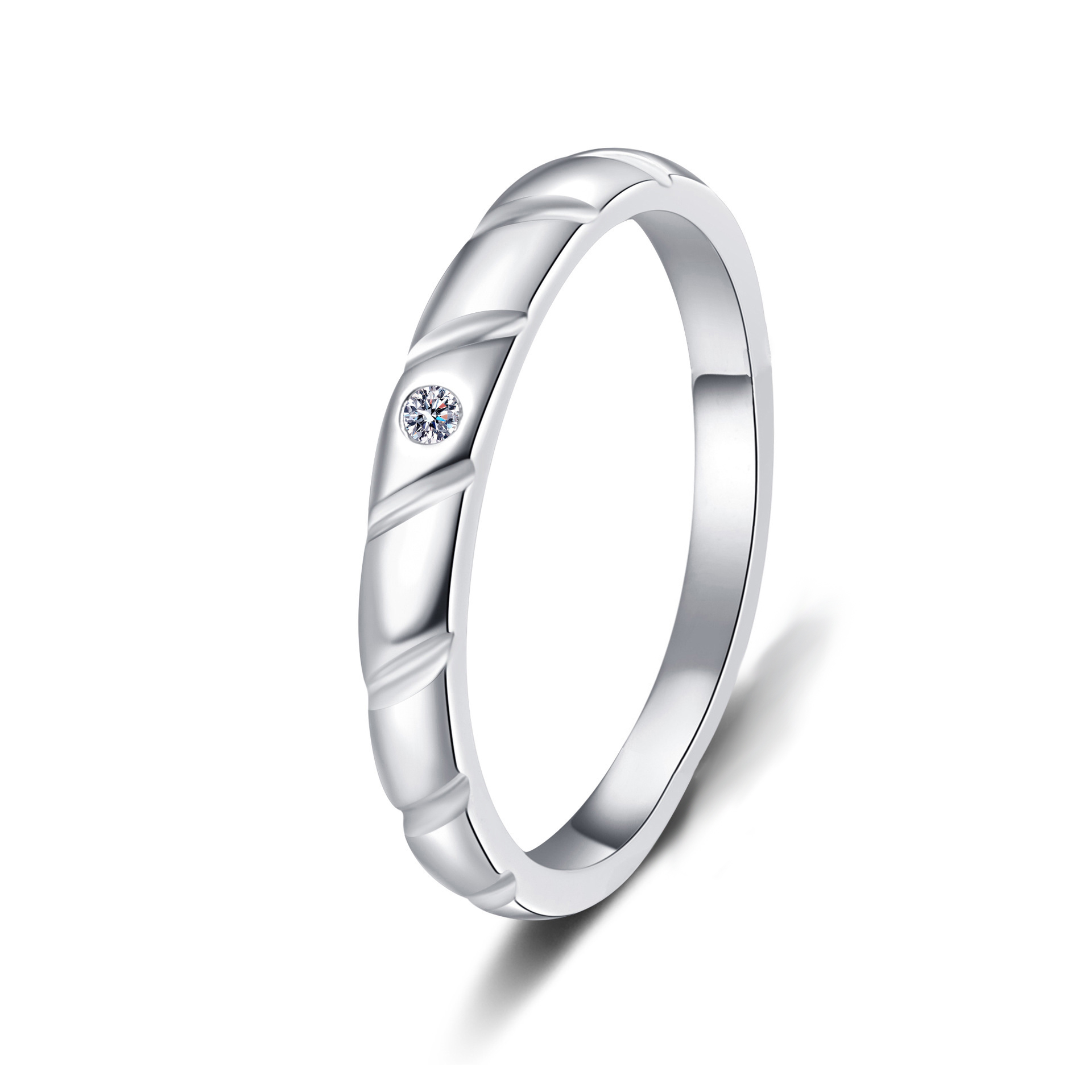 Platinum Man Ring