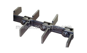 Matech pabrik menyesuaikan baja ember lift karet lampiran C188 rantai rol - Product Image 3