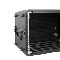 6U Étanche Rotomolded Flight Rack Case Molded Amplificateur Case Pro-Audio PA DJ Road Travel Mount Case