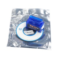 Double PCB Super Mini ELM327 OBD2 Bluetooth-Compatible V1.5 PIC18F25K80 Android IOS WIFI ELM 327 V2.1 OBD Car Diagnostic Scanner