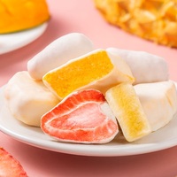 38g Kaas Bedekte Gefreeze-droogde Fruit Gezonde Casual Snack Knapperige Exotische Zoete Snoep Groothandel Bulk