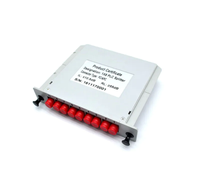 Répartiteur de fibre optique PLC 1x8, bonne uniformité, faible perte de polarisation, fiable