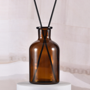 زجاجة عطر معطر بالمنزل مستديرة مع زيت عطر سائل 12cl مزخرف لزيت العطر