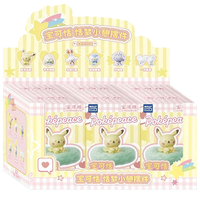 HOLLYBOX Pokémon Pokepeace Sweet Dream Break Blind Box Figurine Endormie Pikachu Piplup Jouet de Collection Tendance pour Bureau