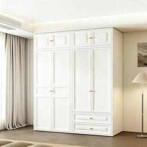 Armario de Madera Grande Directo de Fábrica para Dormitorio, <span class=keywords><strong>Mueble</strong></span> de Estilo <span class=keywords><strong>Abierto</strong></span>, Armario Portátil Económico Hecho de MDF - Product Image 3