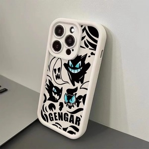 Custodia protettiva antiurto elegante per telefono <span class=keywords><strong>in</strong></span> morbido <span class=keywords><strong>Silicone</strong></span> simpatico cartone animato per <span class=keywords><strong>iPhone</strong></span> 11 12 <span class=keywords><strong>13</strong></span> 14 15 16 <span class=keywords><strong>Pro</strong></span> Max Anime Gengar Shell - Product Image 3