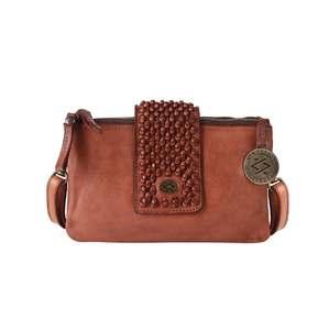 Elegante Bolso Bandolera de Cuero Hecho a Mano para Mujer, 100% Genuino, Estiloso, Duradero y Ligero, Ideal para Oficina y Viajes - Product Image 1