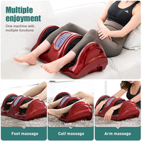 Masseur de pieds chauffant Shiatsu Masseur de pieds et de mollets avec circulation sanguine accrue Équipement spécifique