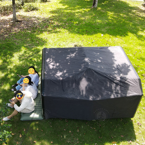 <span class=keywords><strong>Air</strong></span> Pod Inflable Tiny Home PVC Estación de aire inflable barata Camping al aire libre Living Pod - Product Image 6