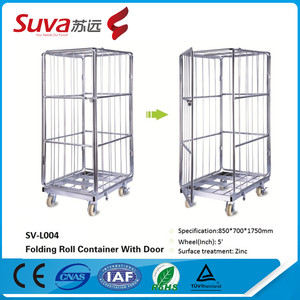 Contenedor de almacenamiento <span class=keywords><strong>grande</strong></span> rueda para transportar mercancías almacén jaulas - Product Image 1