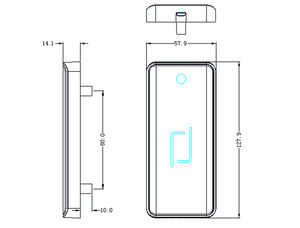 Cerradura Digital Electrónica de Combinación para Puertas y Armarios Metálicos, de Aluminio Resistente al Agua, para Uso en Exteriores - Product Image 2