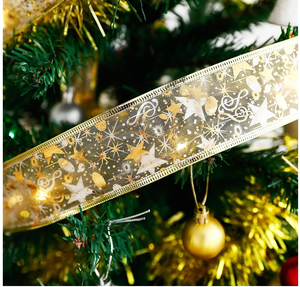 1m 2m 5m Gold Silber Weihnachts baum Dekoration Band Lichterketten Lichterketten Band Schleifen Lichter für Party Hochzeiten Urlaub - Product Image 5