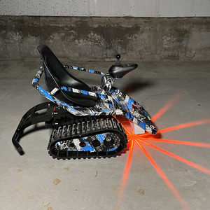 Wobeiqi Voiture électrique pour enfants, type char à chenilles, haute qualité, double moteur, kart pour enfants, <span class=keywords><strong>petit</strong></span> char à chenilles pour usage commercial - Product Image 3