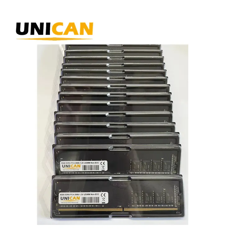 Unican 최고의 가격! 최고 품질 8GB DDR4 RAM 3200MHz 2666MHz 2400MHz 데스크탑 메모리 모듈