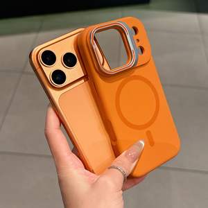 Accesorios para Teléfono, Soportes para Cámara, Fundas para Teléfono, Funda Magnética de Silicona Líquida para iPhone 15 16 17 ProMax - Product Image 1