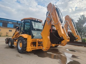 <span class=keywords><strong>Mini</strong></span>-chargeuse compacte hydraulique 4x4 de marque chinoise, chargeuse frontale, chargeuse-pelleteuse, capacité de charge nominale de 2500 kg, JCB 3CX 4CX CAT - Product Image 6