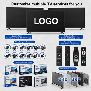 Smart <span class=keywords><strong>TV</strong></span> <span class=keywords><strong>32</strong></span>/55/65/75/85 <span class=keywords><strong>Pollici</strong></span> 4K <span class=keywords><strong>LED</strong></span> con Design Ultra-Sottile, Android 60Hz, Televisore Intelligente per Uso Alberghiero - Product Image 4