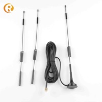 Antenne de câble RF sans fil intérieur 2.4Ghz SMA/RP-SMA connecteur mâle longue portée 50 Ohm impédance polarisation verticale caoutchouc