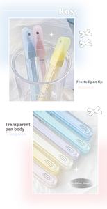 Bolígrafo fluorescente con purpurina de alto valor de color para estudiantes, gran capacidad, 0,5mm de ancho de escritura, cielo estrellado, plástico dibujado a mano - Product Image 4