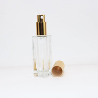 Flacons de parfum en verre de haute qualité de 10 ml, atomiseurs ronds et carrés transparents, rechargeables