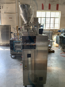 Machine de conditionnement verticale pour sachets de thé en feuilles avec étiquetage à fil, pour emballages triangulaires en papier - Product Image 3