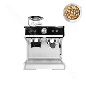 Máquina de café Espumador de leche Restaurante Expresso comercial Espresso semiautomático con molinillo Máquinas de café en casa - Product Image 1