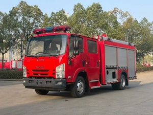 Prix du nouveau camion de pompiers de secours, camion de pompiers spécial aéroport 8 tonnes à vendre, exportation de Chine, camion-citerne diesel 8x4 à roues motrices - Product Image 3
