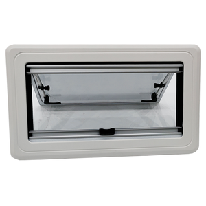 Fenêtre en aluminium MAYGOOD de type classique MG16RW RV avec charnière noire et cadre intérieur monobloc certifiée ECE CE - Product Image 3