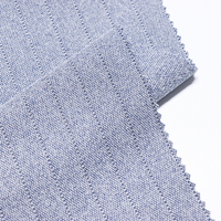 Tissu tricoté en polyester et élasthanne cationique DTY Dralon 100 % polyester pour l'hiver, brossé sur deux côtés, personnalisable pour vêtements