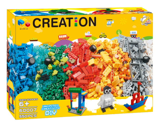 Big Building Blocks for Kids,children Building Blocks,building Block Sets Playing Blocks 550 Pcs Set