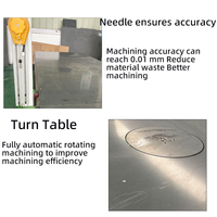 Machine de découpe de mousse CNC industrielle 5 axes 2026 avec table rotative pour une découpe entièrement automatique à 360° °   Cutter 3D pour sculptures en EPS