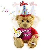 Anniversaire ours en peluche Musical géant ours en peluche chantant et se balançant en peluche interactif animé enfants cadeau