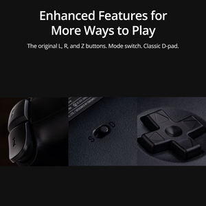 Manette de jeu sans fil 8BitDo 64 BT, joystick, manette de jeu, contrôleur de jeu pour <span class=keywords><strong>Android</strong></span> PC, analogique 3D, avec détection de mouvement - Product Image 5