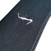 Tissu denim de qualité b, restes de tissu denim de coton denim pour veste lisière jeans pour hommes D53C1203