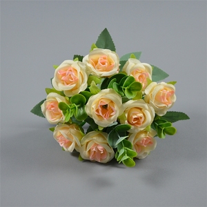 Roses artificielles en soie faites à la main - Style moderne, décoration de mariage et de fête des mères, <span class=keywords><strong>prix</strong></span> de gros d'usine, bouquet - Product Image 4