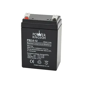 Low MOQ Manufacturer Wholesale Power Tools 6fm2.6 (12v2.6ah) Rechargeable Lead Acid Battery Lead Acid Battery 12v 2.6ah