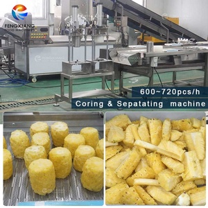 สายการผลิตสับปะรดอบแห้งกึ่งอัตโนมัติ เครื่องปอกเปลือก ตัด และอบแห้งสับปะรด สายการผลิตผลไม้อบแห้ง - Product Image 5