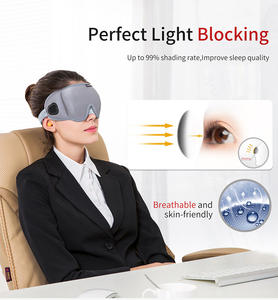 หน้ากากปิดตาสำหรับผู้ใหญ่ทำจากผ้าฝ้ายสวมใส่สบายพร้อมสายรัดยืดหยุ่นอุปกรณ์เพื่อสุขภาพดวงตาได้อย่างง่ายดาย - Product Image 6