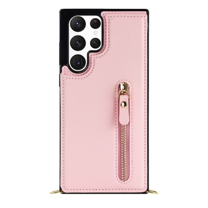 Custodia antiurto con porta carte di credito per Samsung Galaxy S23 Plus S24 S22 Ultra S21FE, <span class=keywords><strong>Cover</strong></span> a <span class=keywords><strong>portafoglio</strong></span> con cerniera per <span class=keywords><strong>iPhone</strong></span> 14 15 Promax - Product Image 1