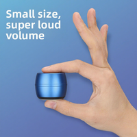 Nouveau haut-parleur sans fil 5.0 en métal, mini haut-parleur portable d'extérieur avec micro intégré et son puissant de 3W