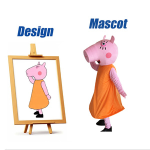 Fabbrica personalizza i costumi dei cartoni animati <span class=keywords><strong>la</strong></span> <span class=keywords><strong>mascotte</strong></span> dell'azienda personalizzata utilizza l'incisione in schiuma per realizzare i costumi della <span class=keywords><strong>mascotte</strong></span> - Product Image 2