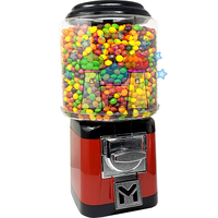 Distributeur automatique commercial de bonbons de fêtes de Noël et de Kiddie avec fonction SDK de distributeur de Gumball de capacité de charge énorme