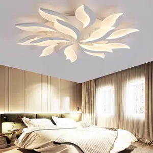 Акриловая потолочная лампа в европейском стиле, Простой Ультратонкий креативный светильник для спальни, гостиницы, семьи