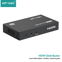 Extenseur HDMI 2.0 3840*2160 60Hz 40M 1x2 sur Ethernet, Répartiteur HDMI 1 entrée 2 sorties