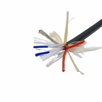 Câble spiralé composite isolé au silicone et au PE, gaine en TPU, blindage tressé robuste pour équipements mécaniques industriels lourds