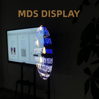 Holograma Shenzhen MDS a todo color 3D de alta definición, fácil control por aplicación de teléfono móvil y soporte de control remoto en la nube