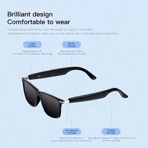 Lunettes de soleil intelligentes pour sports de plein air avec suppression du bruit anti-lumière bleue 5.4, appels mains libres et lecteur de musique - Product Image 5